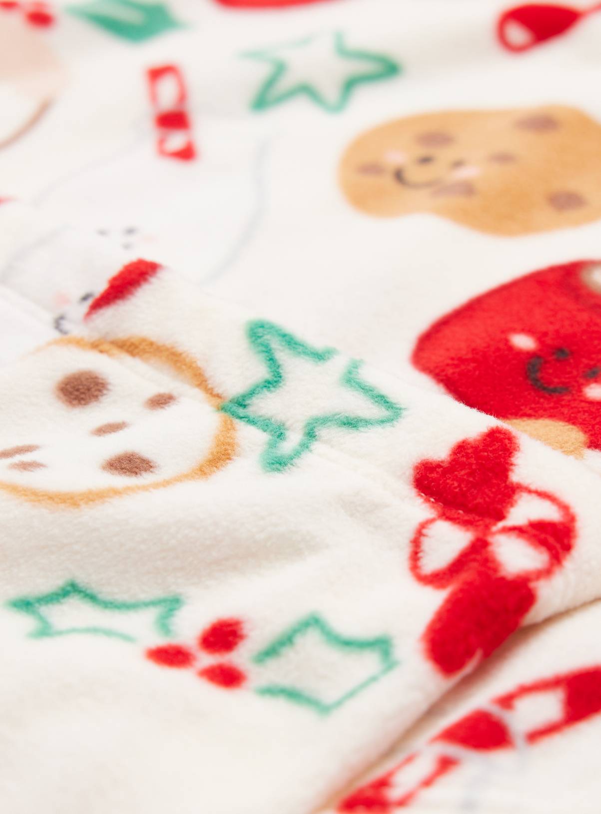 Christmas Treats Fleece Pyjama Sets 2-Pack Newborn - Image 2
